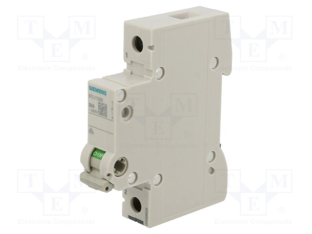 Isolator, 32 A, 250 V, 1 NO Contact