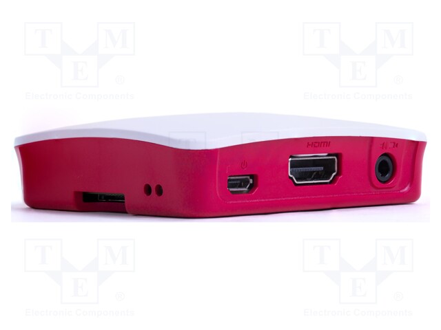 Case; Raspberry Pi 1 A+,Raspberry Pi 3 A+; Enclos.mat: ABS