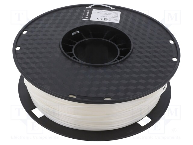 Filament: PLA; 1.75mm; transparent; 190÷220°C; 1kg