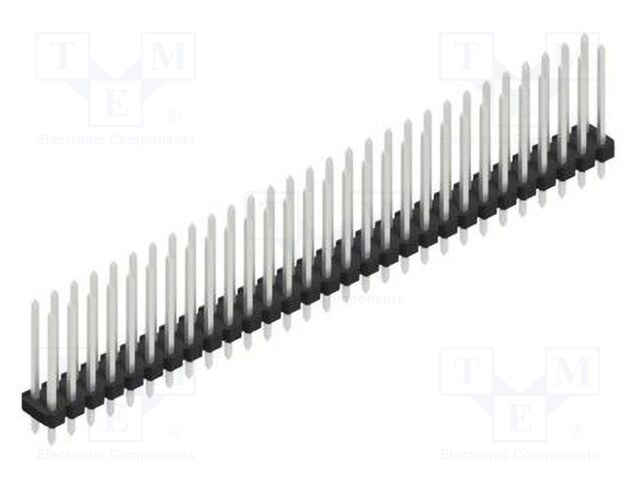 Connector: pin strips; pin header; male; PIN: 58; 2.54mm; THT; 2x29