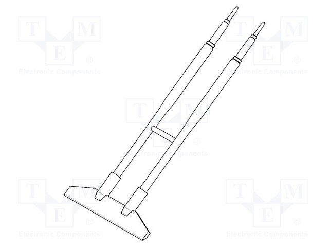 Tip; shovel; 50mm; for JBC-HT-A hot tweezers