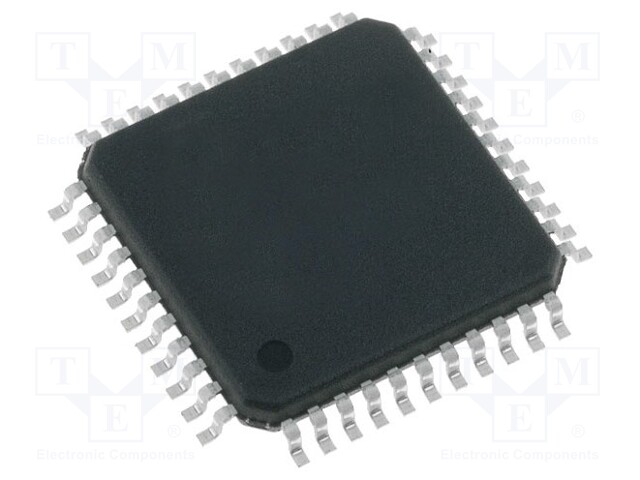 STM8 microcontroller; Flash: 64kB; EEPROM: 1536B; 24MHz; LQFP44