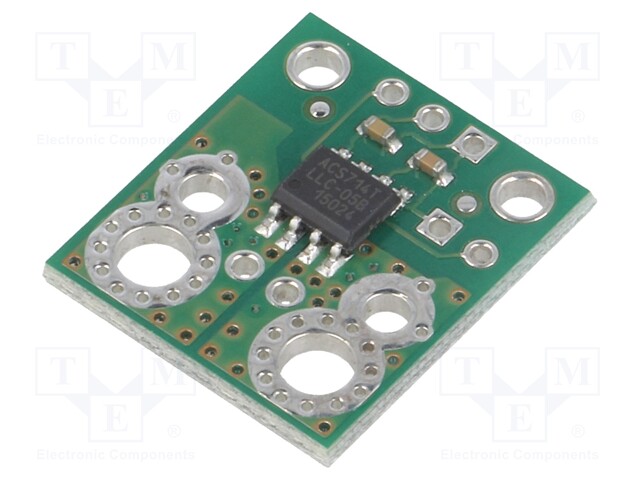 Sensor: current; 4.5÷5.5VDC; IC: ACS714; 17.8x20.3mm; I DC: -5÷5A