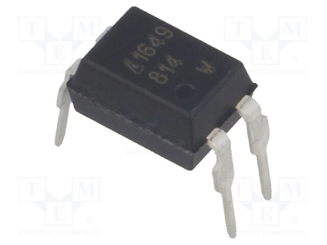Optocoupler; THT; Channels: 1; Out: transistor; Uinsul: 5kV; Uce: 35V