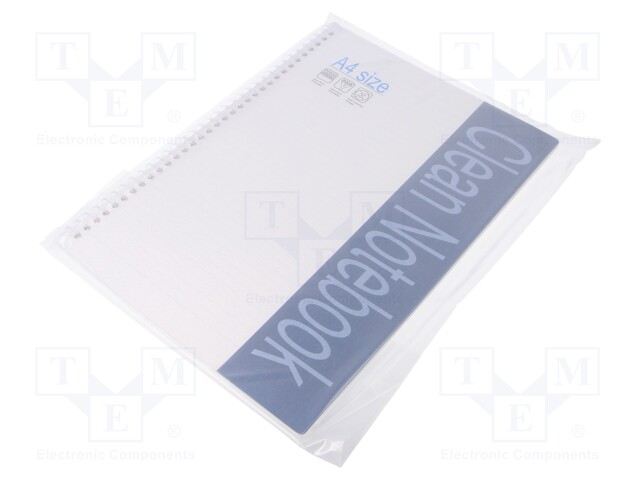 Notebook; ESD; A4; 1pcs; Features: 50 sheets per book