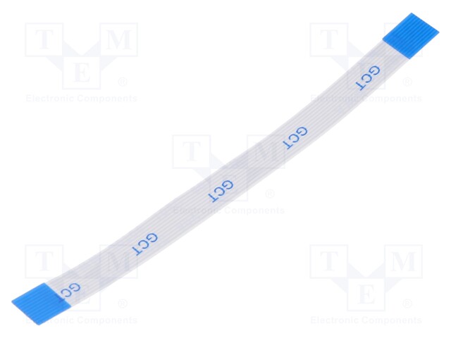 FFC cable; Cores: 10; Cable ph: 0.5mm; contacts on the same side