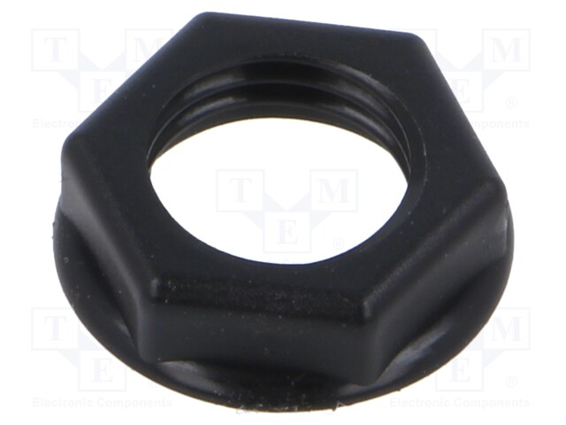 PLASTIC NUT BLACK