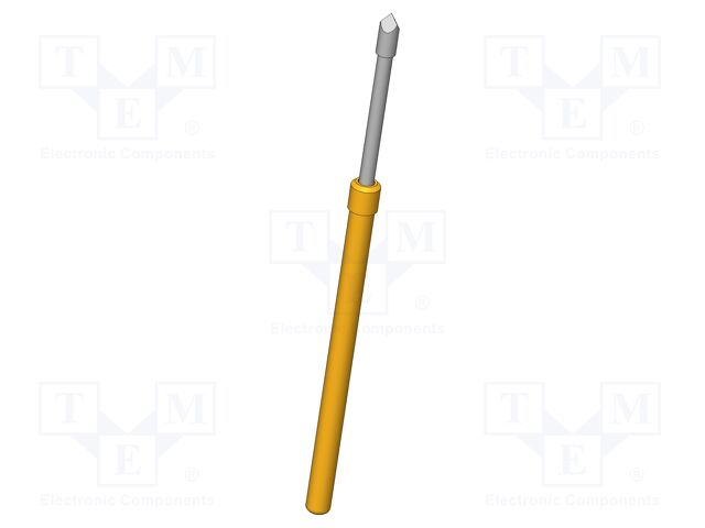 Test needle; Operational spring compression: 8mm; 8A; Ø: 1.3mm