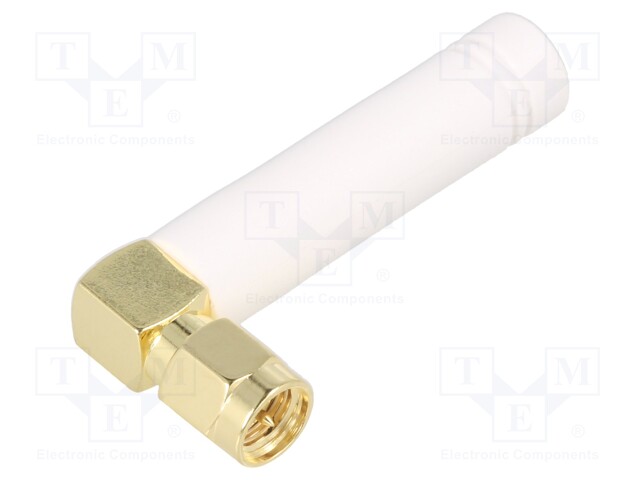 Antenna; 2G,3G,4G,GSM,LTE; 0.9dBi,1.5dBi,2.7dBi; male,SMA; 44mm