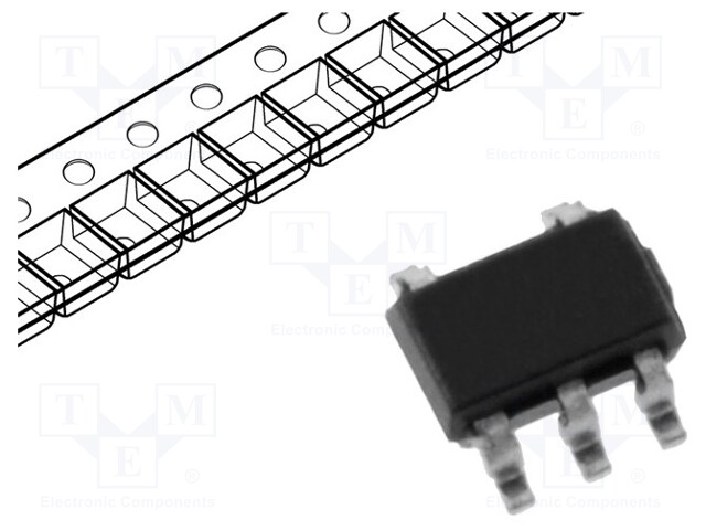 Instrumentation amplifier; 30kHz; Uoper: 2.7÷26V; SC70-6; 100V/V