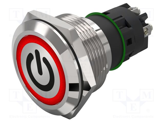 Switch: vandal resistant; Pos: 2; SPDT; 3A/240VAC; 3A/240VDC; ON-ON
