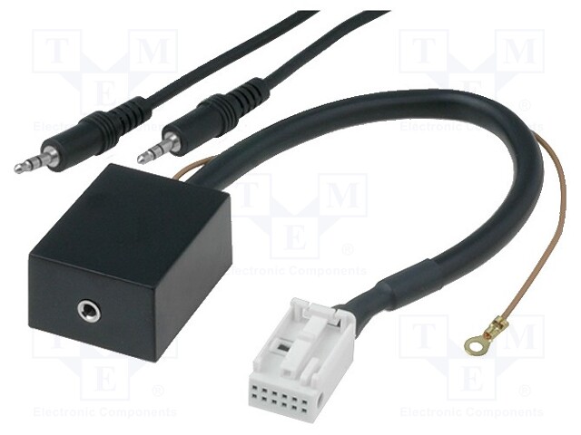 AUX interface; Jack 3.5mm socket; Audi,Seat,Škoda,VW