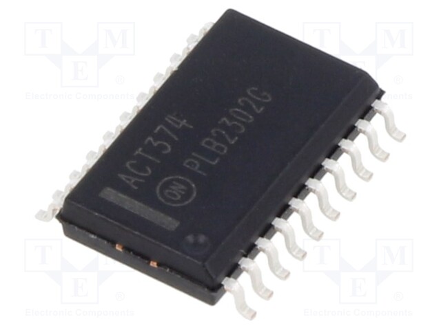 IC: digital; 3-state,octal,D flip-flop; Ch: 8; TTL; ACT; SMD; SOIC20
