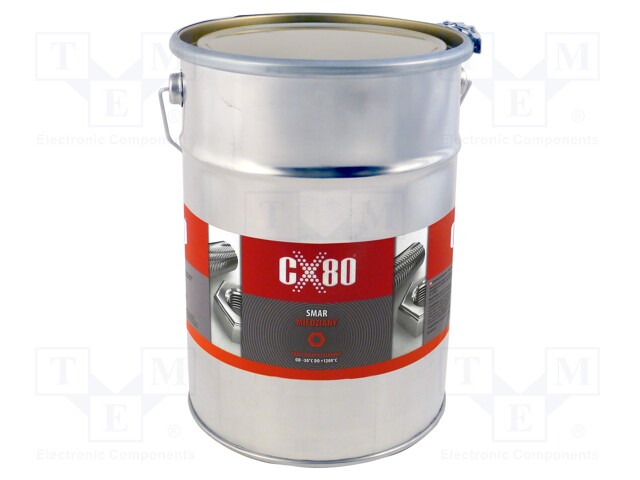 High-temperature lubricant; paste; Ingredients: copper; 5kg