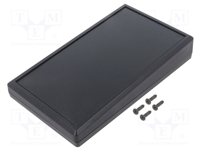 Enclosure: desktop; TENCLOS SLANT SLOPE; X: 85mm; Y: 145mm; ABS