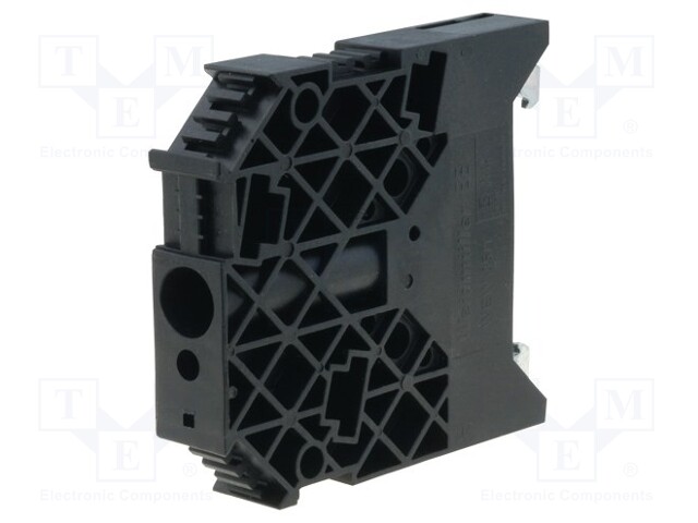 Holder; Application: PPV,PRV; black; TS35; -25÷70°C; UL94V-0