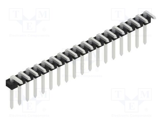 Connector: pin strips; pin header; male; PIN: 18; 2.54mm; THT; 1x18