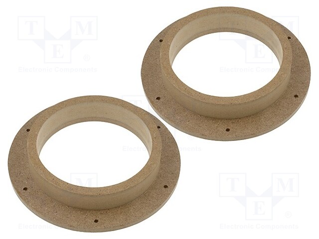 Spacer ring; MDF; 165mm; Škoda,VW; impregnated,varnished