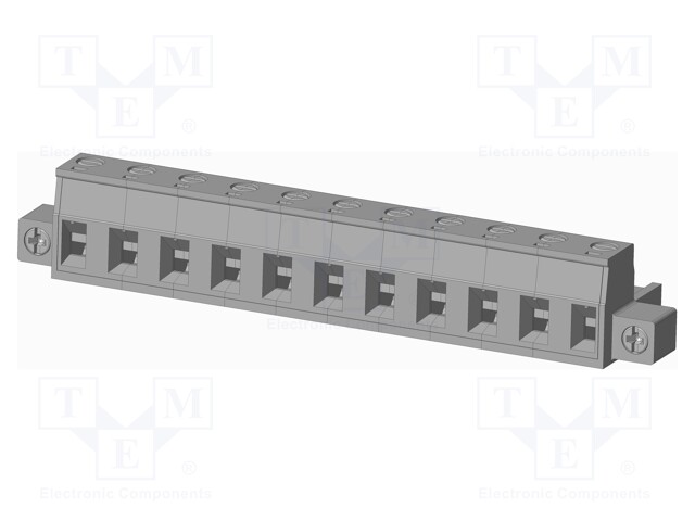 Connector: pluggable terminal block; plug; female; straight; grey