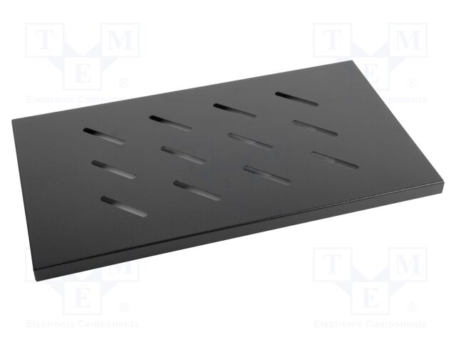 Shelf; 1U; black; Standard: 19"