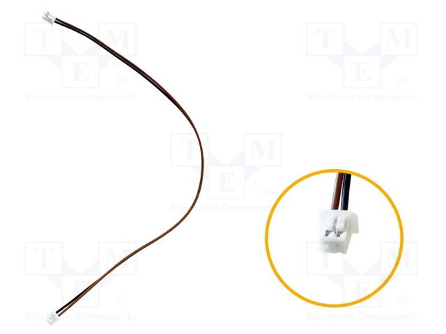 Cable; PIN: 2; Molex; Contacts ph: 1.25mm; Len: 150mm