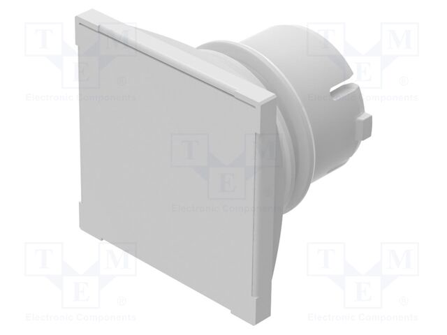 Lens holder; OptoHiT; white; plastic; 30x30mm
