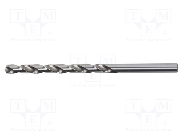 Drill bit; for metal; Ø: 2.1mm; L: 86mm; Working part len: 56mm