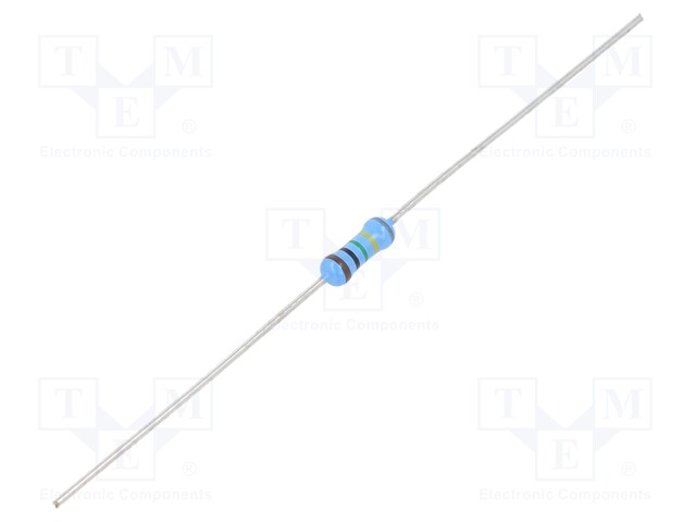 Resistor: thin film; THT; 845Ω; 600mW; ±5%; Ø2.5x6.5mm; 50ppm/°C