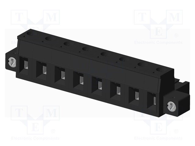 Connector: pluggable terminal block; plug; female; straight; 300V