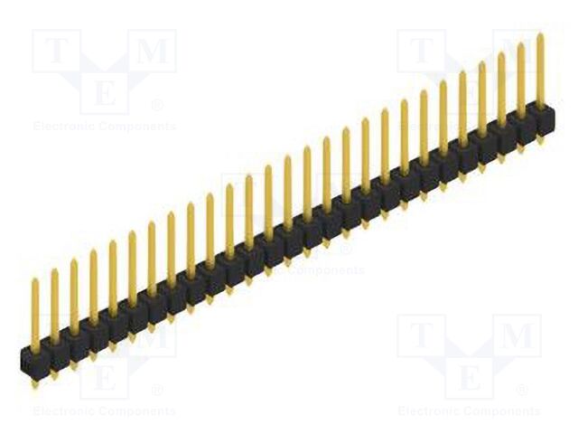 Connector: pin strips; pin header; male; PIN: 27; 2.54mm; THT; 1x27