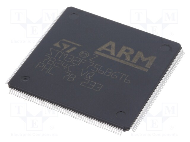 ARM microcontroller; Flash: 1MB; 216MHz; SRAM: 320kB; LQFP208