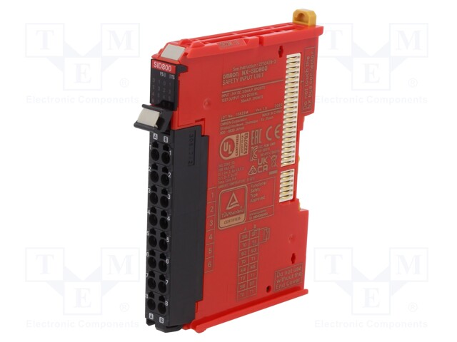 Module: extension; NX; 24VDC; IN: 8; Mounting: DIN; 0÷55°C; IP20