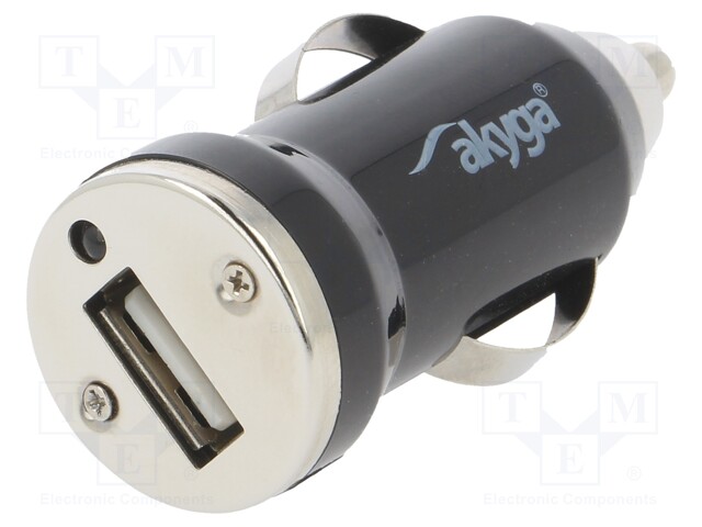 Automotive power supply; USB A socket; Sup.volt: 12÷24VDC; 5V/1A