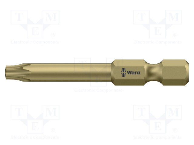 Screwdriver bit; Torx®; TX05; Overall len: 50mm
