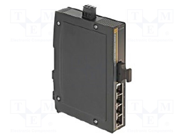 Industrial module: switch Ethernet; unmanaged; 9÷60VDC; RJ45,SC
