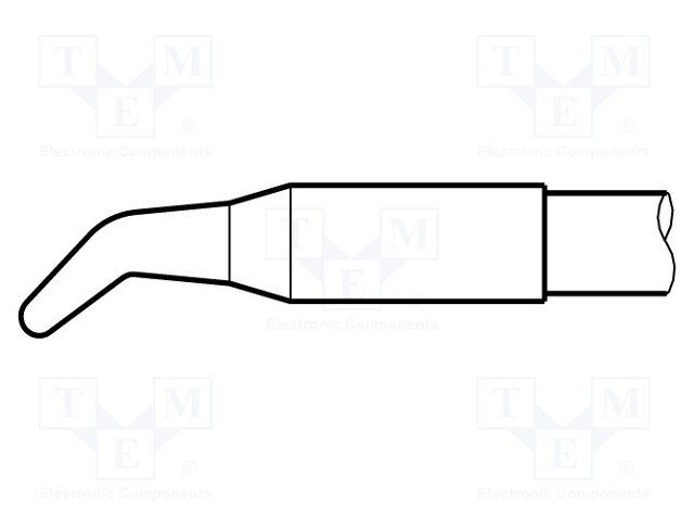 Tip; bent conical; 1.5mm; longlife