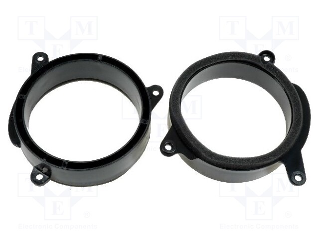 Speaker adapter; 165mm; Mercedes E-class front doors