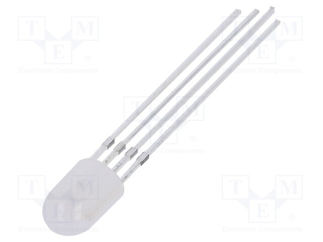 LED; oval; 5.1x4.3mm; RGB; Front: convex; 1.8÷2.6/2.8÷3.6V; 20mA