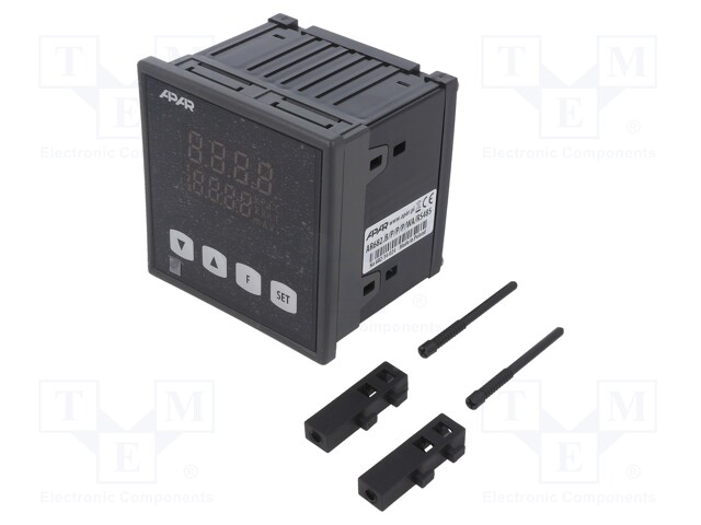 Module: regulator; temperature; SPDT; OUT 2: SPST-NO; panel; 0÷50°C