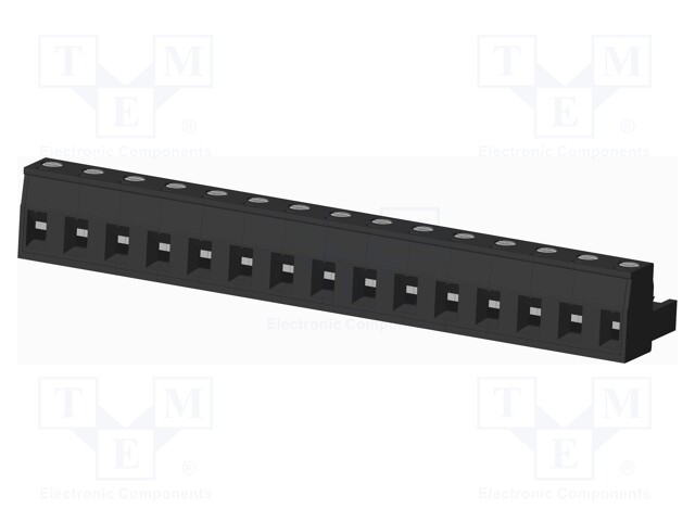 Connector: pluggable terminal block; plug; female; straight; 300V
