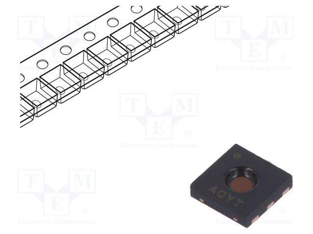 Driver/sensor; -40÷125°C; SMD; tape; Interface: I2C; DFN6; 1.9÷3.6V