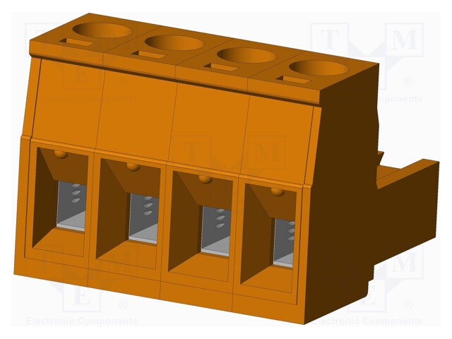 Connector: pluggable terminal block; plug; female; straight; 300V