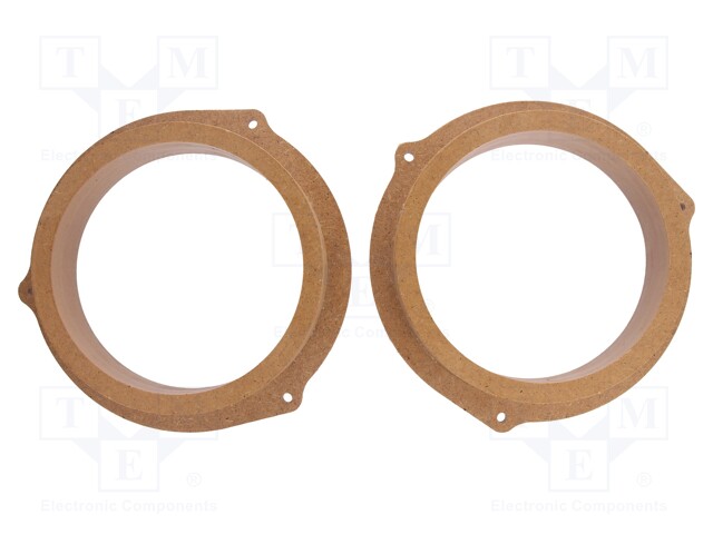 Spacer ring; MDF; 165mm; Audi; impregnated,varnished