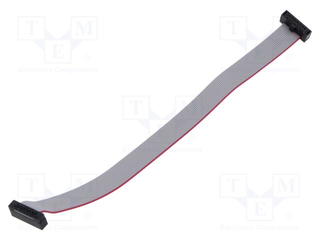 Ribbon cable with IDC connectors; Tape ph: 0.64mm; 152.4mm