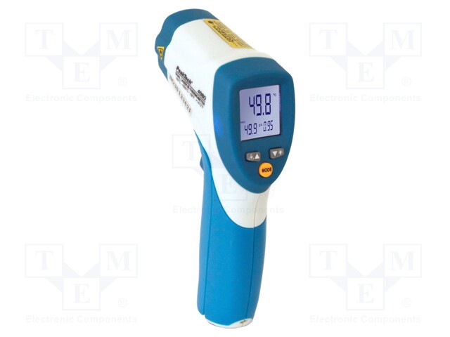 Infrared thermometer; LCD 3,5 digit,with a backlit; -50÷800°C
