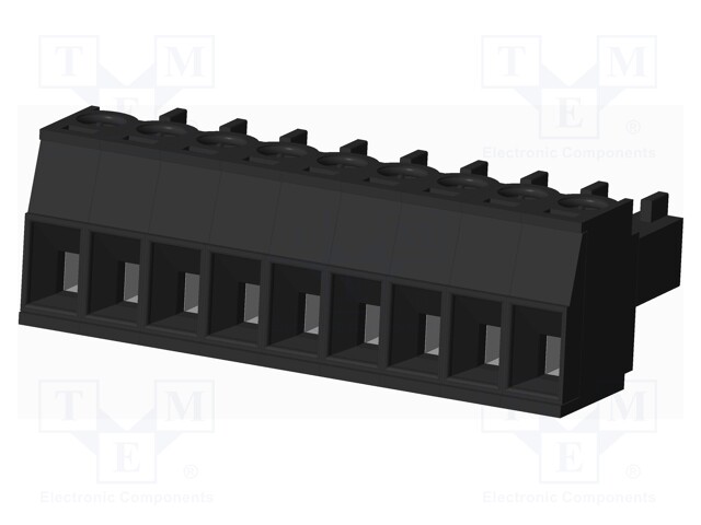 Connector: pluggable terminal block; plug; female; straight; 300V