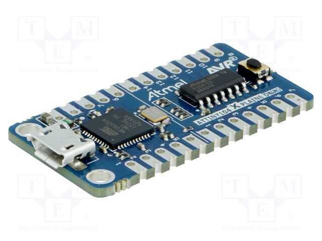 Dev.kit: Microchip AVR; Family: ATTINY; Comp: ATTINY104