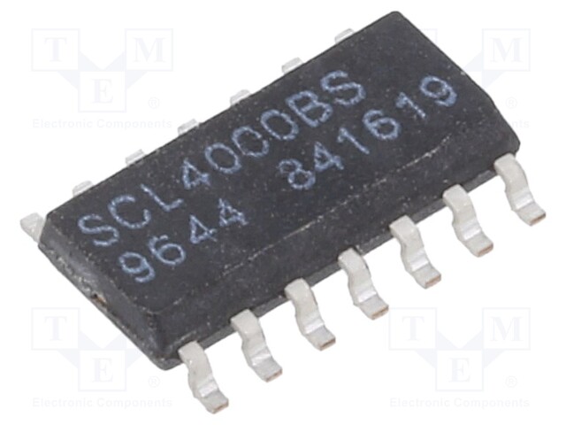 IC: digital; NOR,NOT; Channels: 2; IN: 3; CMOS; SMD; SO14