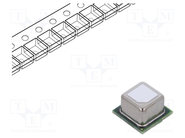 Sensor: gas; CO2; CO2; Uoper: 2.4÷5.5V; Range: 400÷2000ppm (CO2)