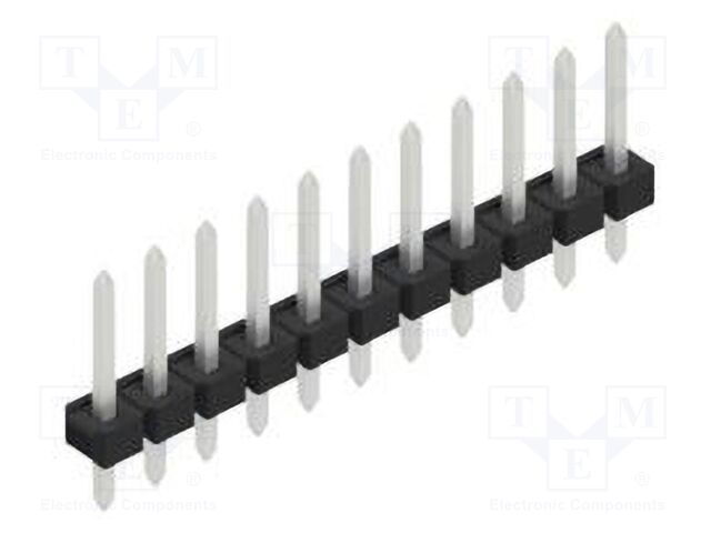 Connector: pin strips; pin header; male; PIN: 11; 2.54mm; THT; 1x11